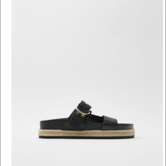 Like new Zara leather sandals